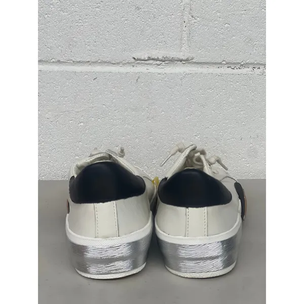 Dolce vita sz8 white black Women's Zina Wide-113 Sneaker - Image 4