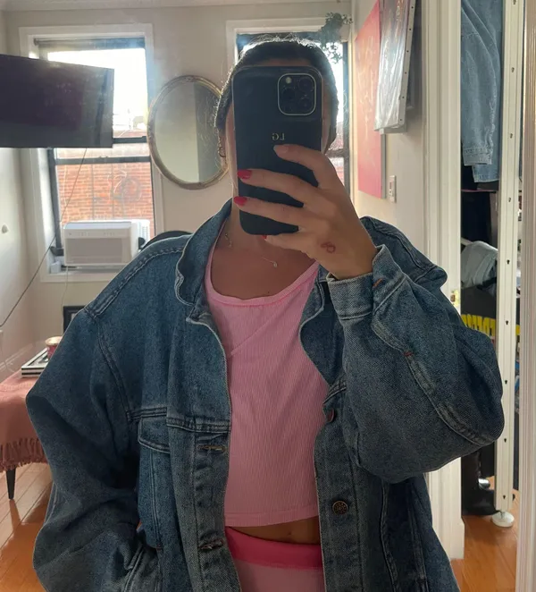 Vintage Jean Jacket Size XL - Image 5