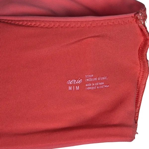 aerie Ruffle‎ Scoop Bikini Top M NWT - Image 6