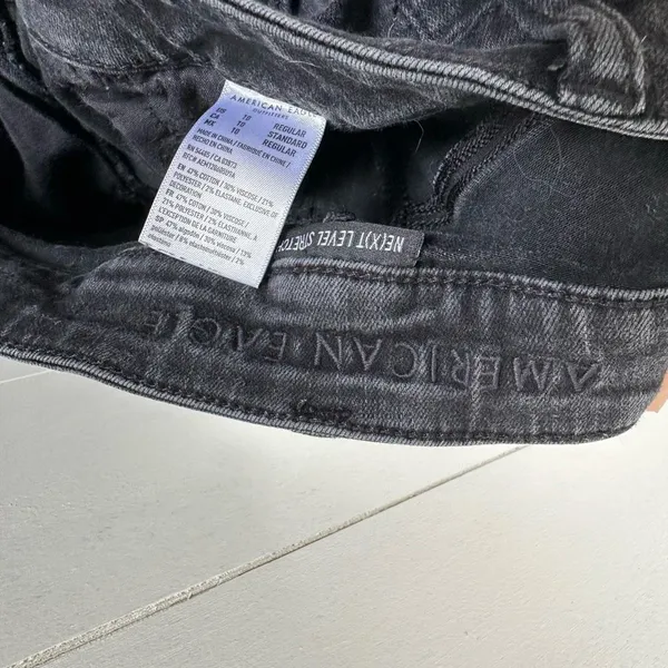 American Eagle Women’s Black 10 Regular Jeggings Jeans - Image 6