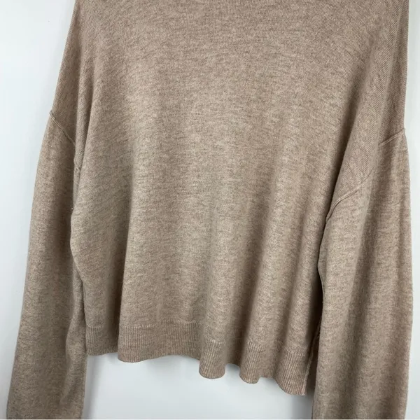 ATM Anthony Thomas Melillo Mock Neck Wool Cashmere Sweater Sz Small - Image 14