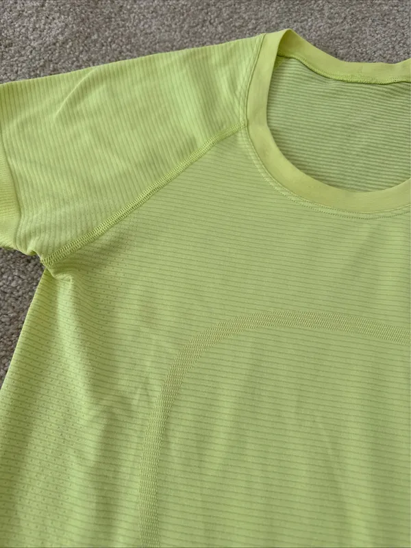 Lululemon Swiftly tech Short Sleeve Electric Yellow 6 Top - Image 2