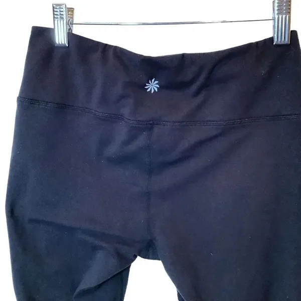 Women’s Black Athleta Workout Pants Style #919052 - Image 4