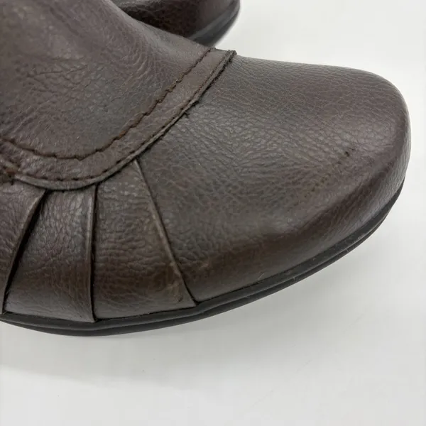 Earth Origins Womens 10W Shoes Rosario Loafers‎ Brown Low-Heel Slip-On Comfort - Image 12