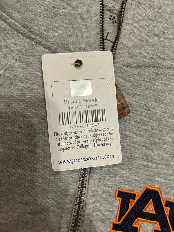 Pressbox Auburn Bronco Hoodie Women’s - Image 3