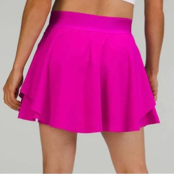 Lululemon Court Rival Perforated High-Rise Skirt *Long - Image 2