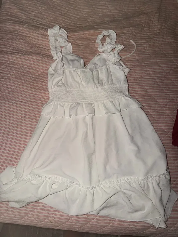 White Dress Size L - Image 2