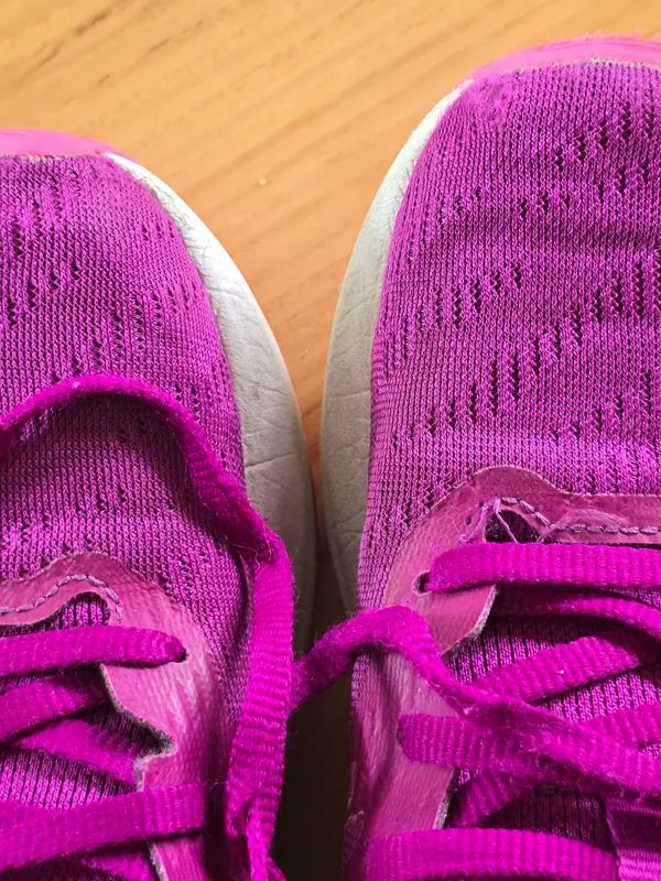 ASICS Women's Fuchsia/Pink Cushioned Running Shoes Size 5.5 - Image 2
