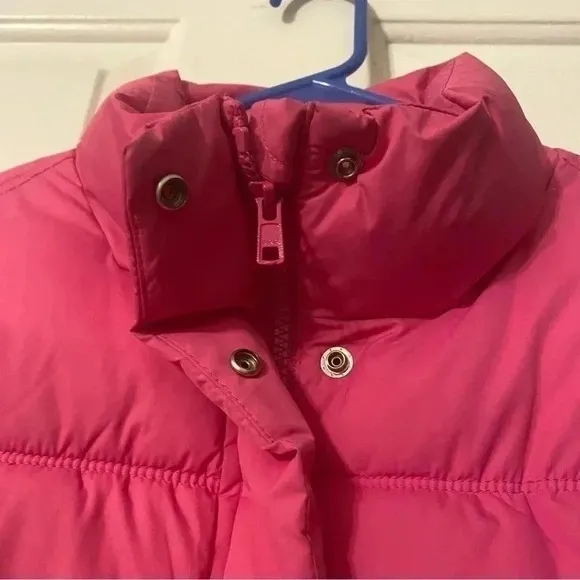 Gap Pink Puffer‎ Vest Wonen's Size Medium - Image 5