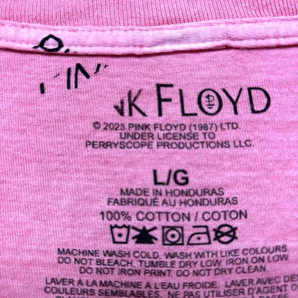 Pink Floyd the Piper at the Gates of Dawn Rock Tee L - Image 3