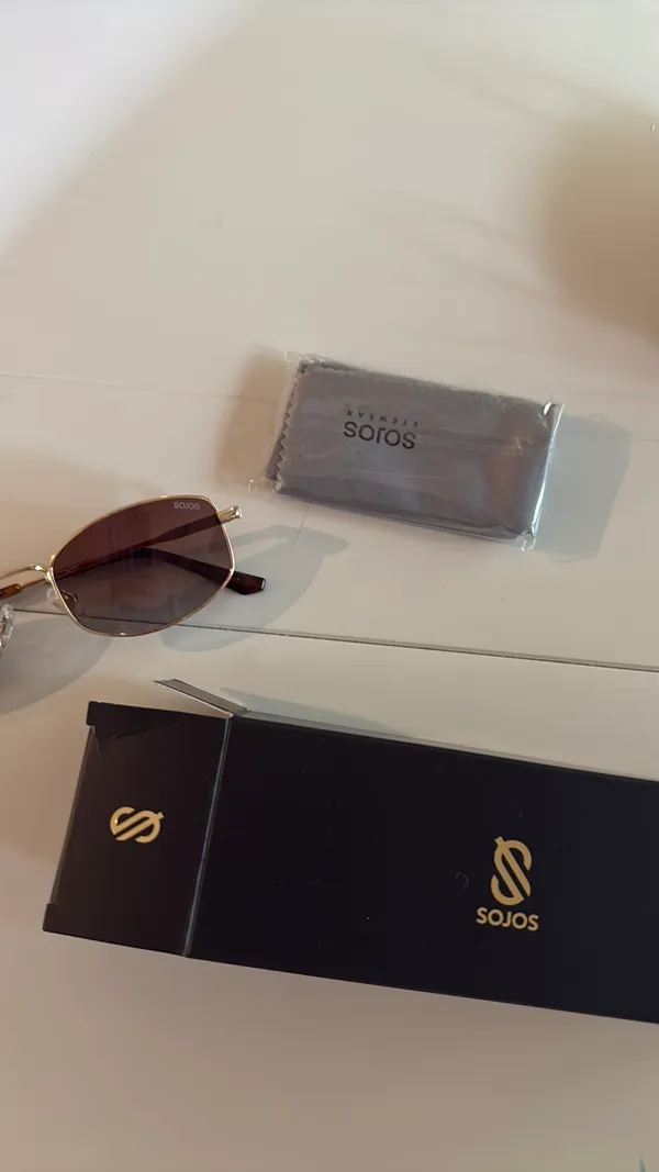 Sojos Sunglasses Gold - Image 2