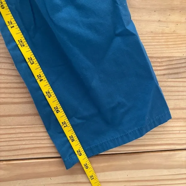 Dickies Scrub Pants XXS Teal Blue Elastic Waist Cargo Pocket Medical Uniform - Image 6