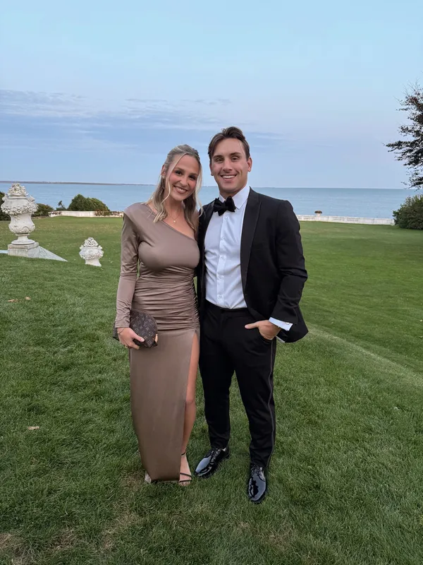 Michael Costello x REVOLVE Gilly Maxi Dress in Taupe - Image 4