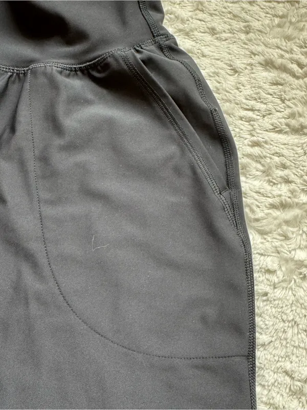 Old Navy Active High Rise Powersoft Go Dry Joggers Womens S Black Athleisure - Image 8