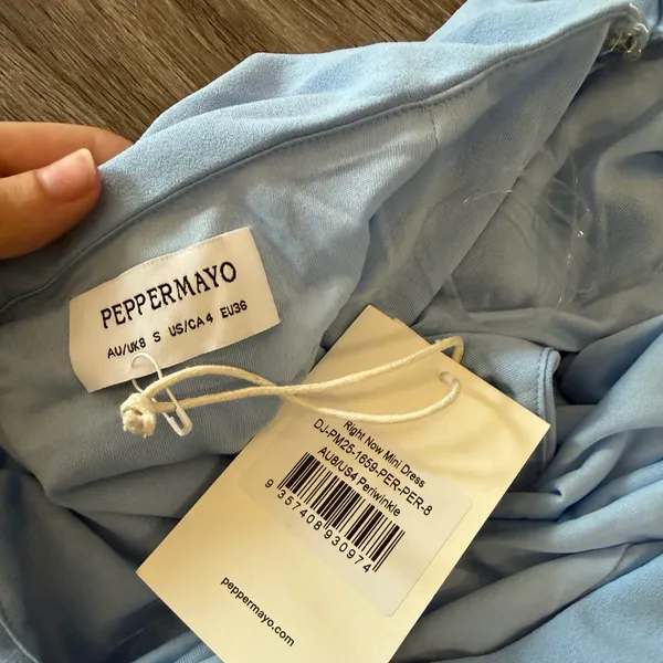 Peppermayo Right Now Mini Dress - Periwinkle - Image 10