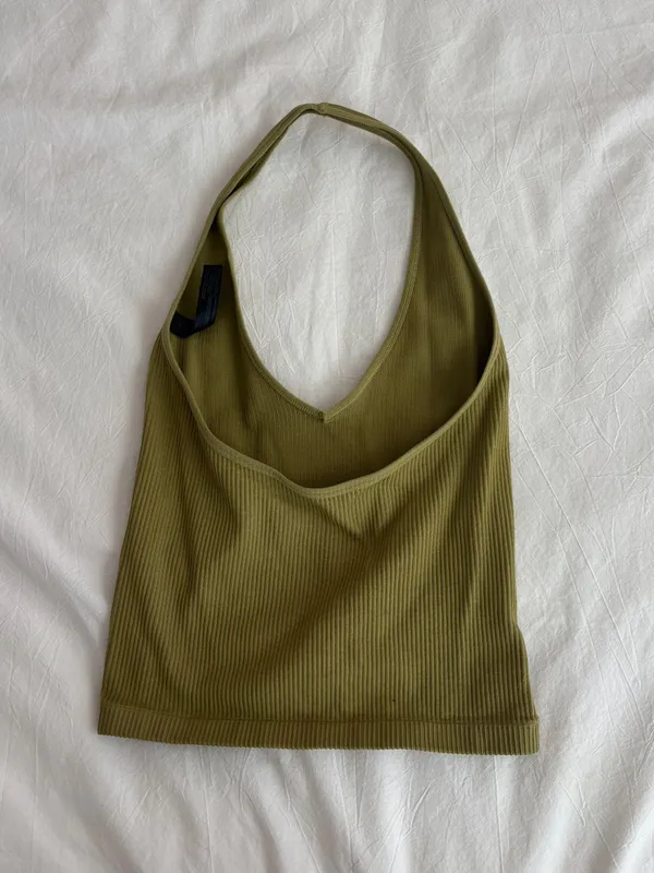 Urban Outfitters Green Halter Top - Image 2