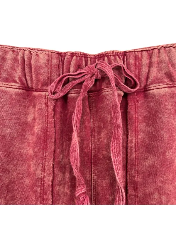 Oli & Hali Cabernet Tie Dye Jogger Sweatpants Casual Size Small Gorpcore Grunge - Image 3