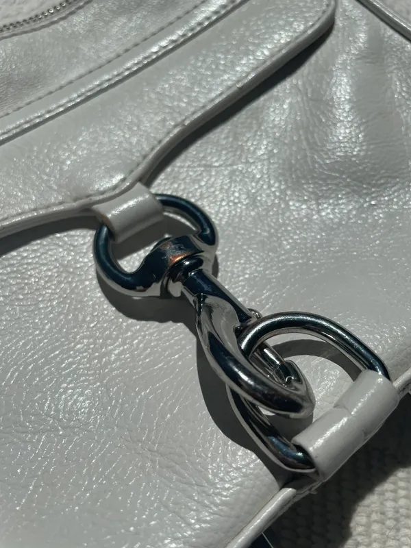 White Mini Mac Crossbody - Image 4