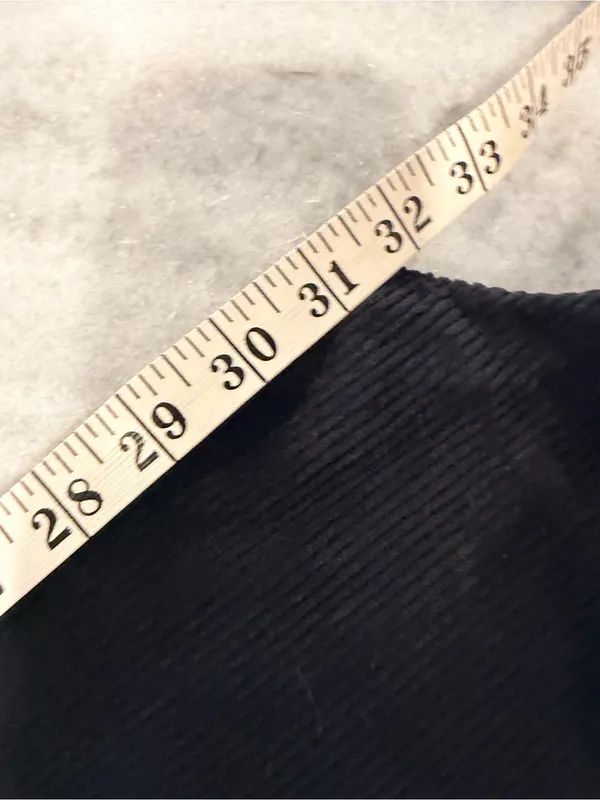 NWOT Wrangler Corduroy Flare Pants Size 6 Black High Rise Stretch - Image 8