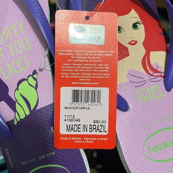 Havaianas Disney Little Mermaid Sandals - Image 3
