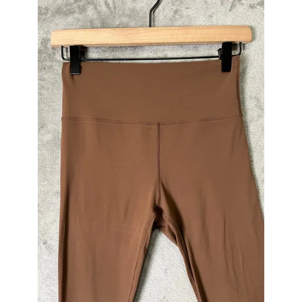 Vuori AllTheFeels Leggings Brown Women's High Rise Soft Performance Activewear S - Image 2