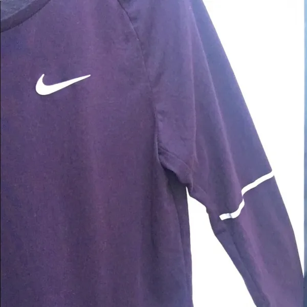 Women’s Nike Dri-FIT Reflective Running Long Sleeve Crew Shirt - Image 3