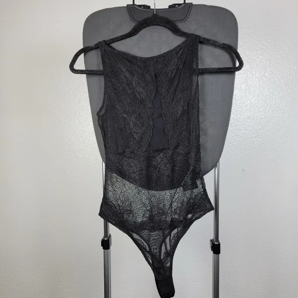 Black Lace‎ Bodysuit - Image 2