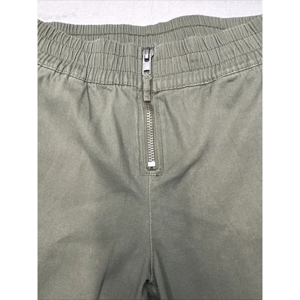 RD Style Women's Small Green Jogger Pants Zipper Waist Activewear EUC - Image 3