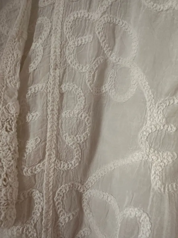 Pol White Embroidered Cotton Top - Image 4