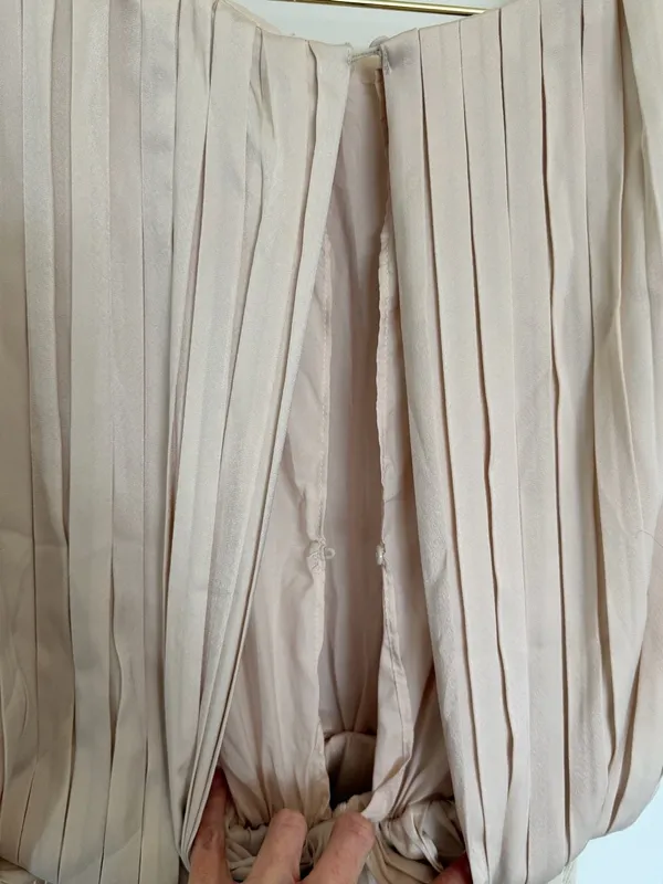 Böhme DO+BE Blush Pink Pleated Sleeveless Dress with Shorts - Image 10