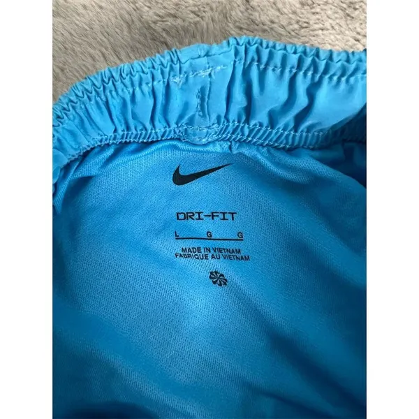 Nike Women's Dri-FIT Tempo Running Shorts Blue Size L Athletic - Image 5