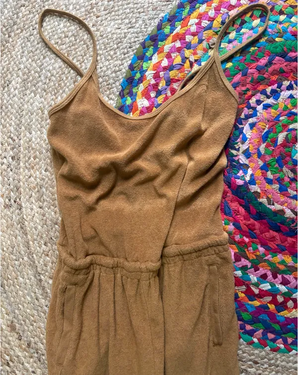 OFFLINE By Aerie Summer Lights Terry Jumpsuit - Image 3