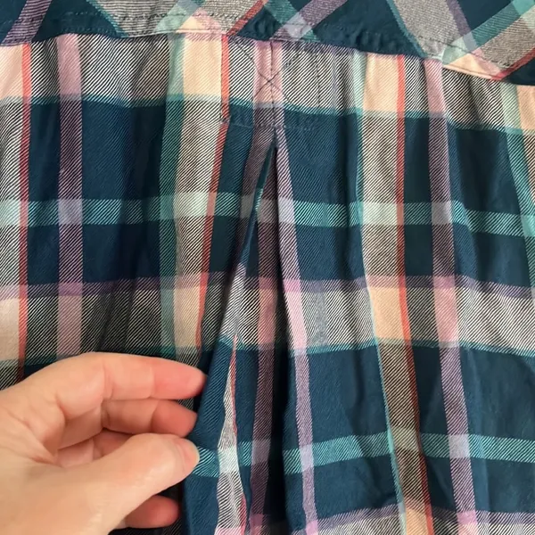 Plaid short sleeve shirt Size undefined - Image 5