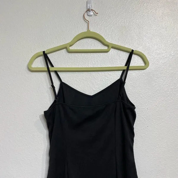 Missguided Black V-Neck Cami Mini Slip Dress Sz 6 NWT - Image 7