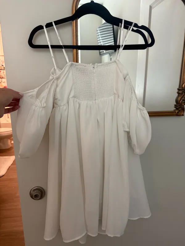 Lulus Dress Mini White - Image 3