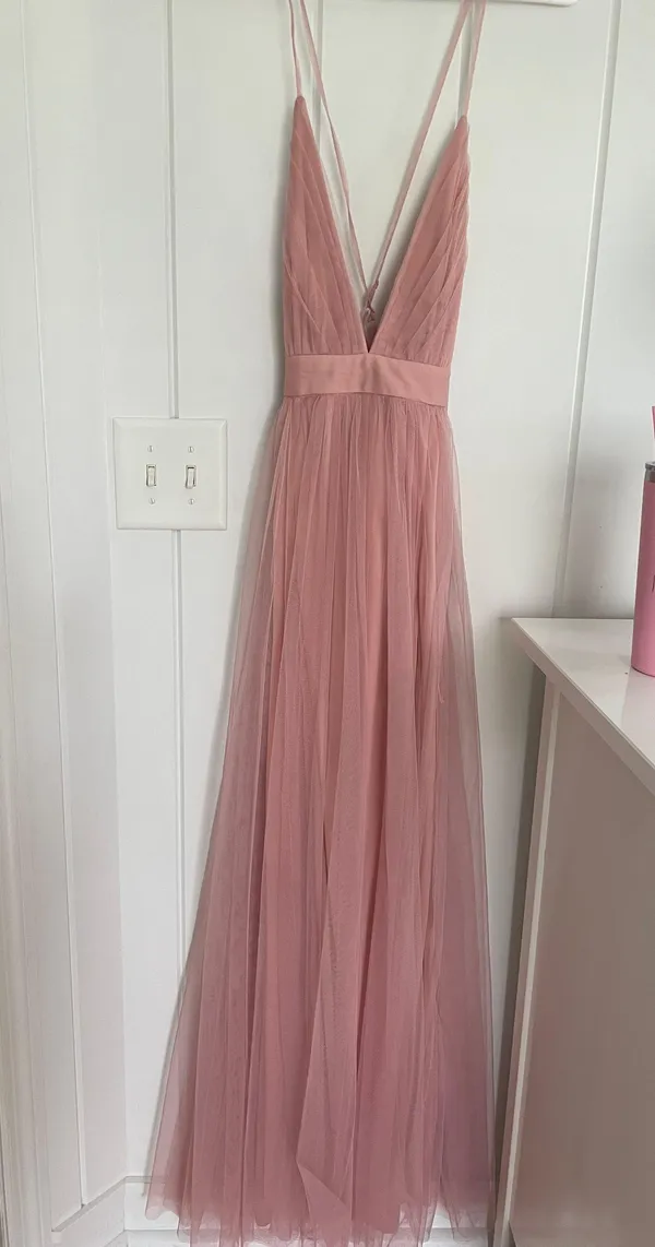 Windsor Mesh Long Dress - Image 6