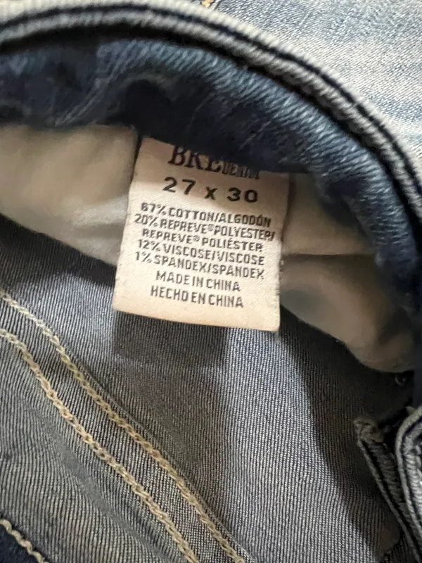 Payton Mid Rise Straight Jeans - Image 4