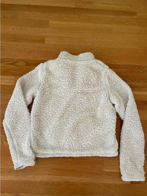 Hollister Sherpa Quarter-Zip Pullover - Image 3