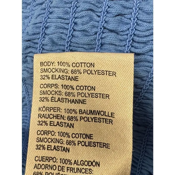 Anthropologie Maeve Blue Tube Tank Top Women’s Small - Image 3