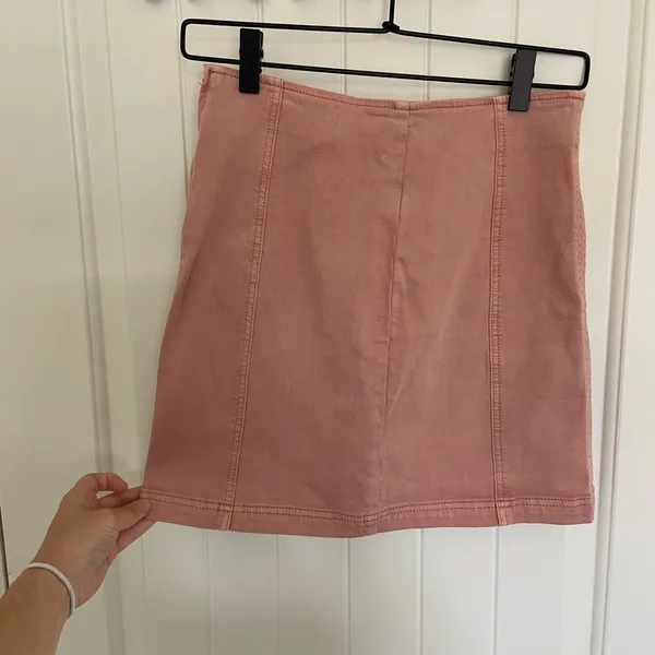 NWOT | Pacsun women’s pink denim miniskirt‎ — 25” waist - Image 4