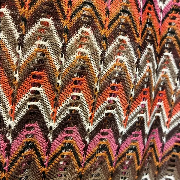 Shade & Shore Vibrant Chevron Wide Leg Pants - Image 5