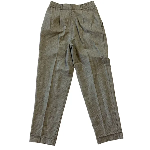 Casablanca Tweed Career Pants Gray Size 8 - Image 4