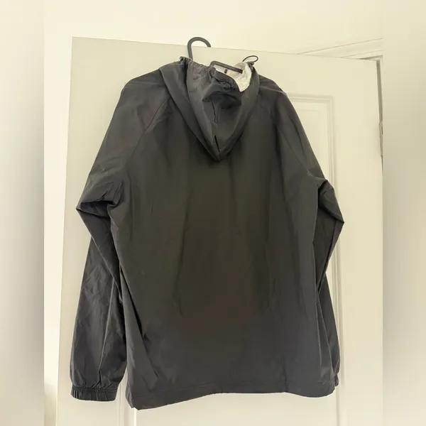 Charles River Apparel Black Sigma Kappa Rain Jacket - Image 3