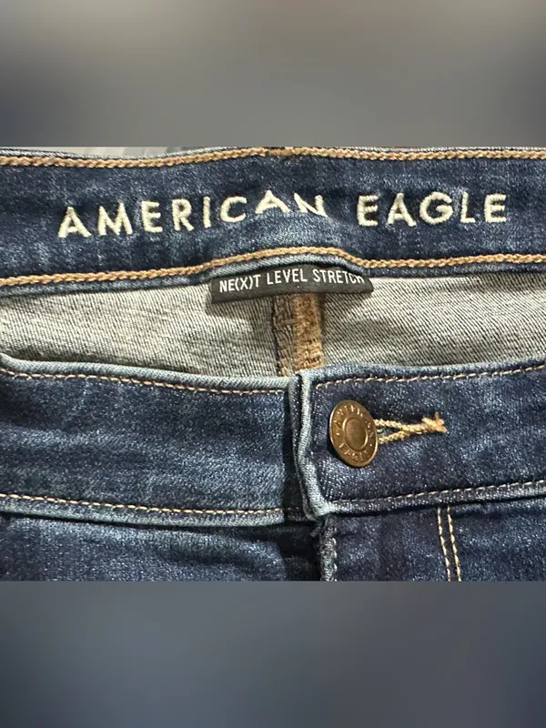 American eagle super high rise flare jeans size 18 - Image 7