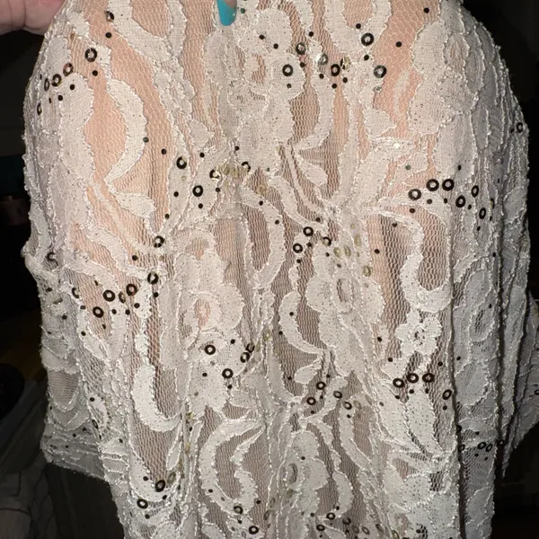 Jump Strapless lace & sparkle mermaid gown - Image 7