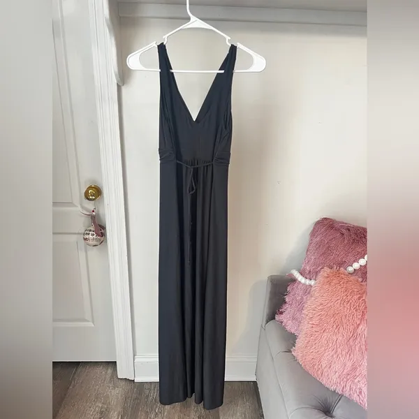 FINAL PRICE Half Moon Black Maxi Dress - Image 5