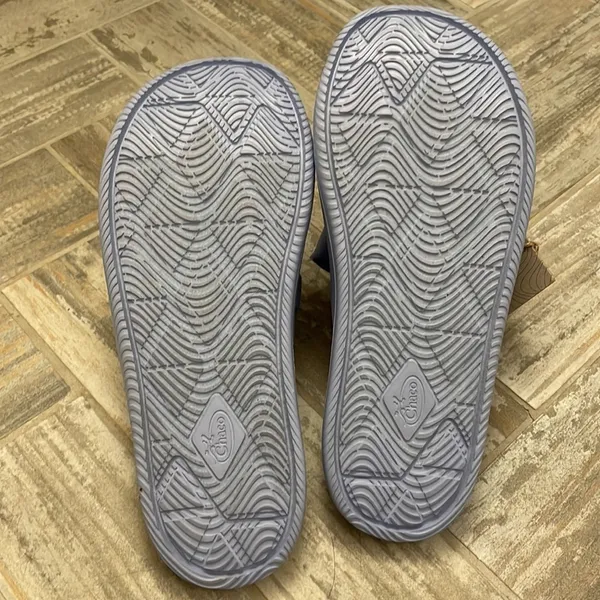 Chaco slides periwinkle blue water shoes sandals - Image 8