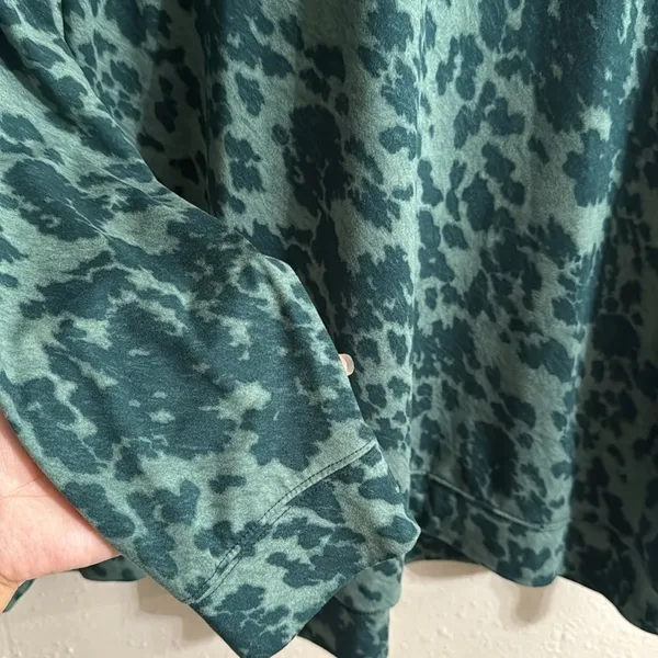 AnyBody hoodie lightweight Green Size L - Image 3