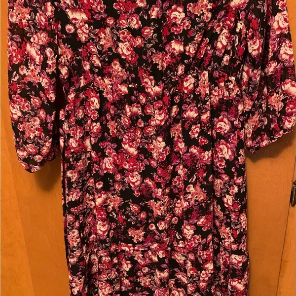 Ava & Viv Medium Floral Maternity Tie waist dress SzM - Image 5