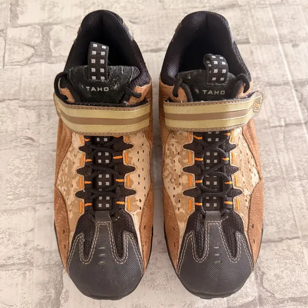 Specialized Taho ATB Cycling Shoes Brown Black Suede Mountain Bike Sneakers Sz 9 - Image 4